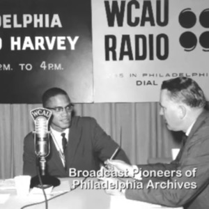 Malcolm X Debates Evie Rich on WCAU Radio. 1961.mp4